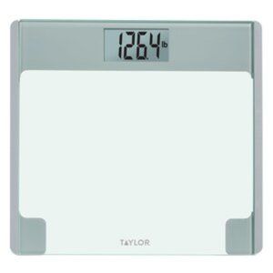 Taylor Glass Digital Scale Bathroom Health Fitness Exercise  400 lb Capa…